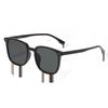 Gafas de Sol 2024 Tendencia Sentido de Alta Gama Adelgazantes para Rostro Grande Gafas de Sol para Hombres Conducción Antideslumbrantes TR2101 Anti-ultravioleta