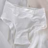 Nova roupa íntima sem costura feminina cintura nua respirável quadril simples leite sedoso japonês alta elasticidade cuecas confortáveis