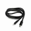 Cabo de dados blindado tipo C duplo 60W de carregamento rápido adequado para laptops Apple 15-17 e Huawei Cabo de carregamento C para C