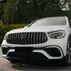 Adecuado para Mercedes-Benz Glc X253 Modificado Kit de Contorno Amg Rejilla Central del Parachoques Delantero del Glc Lip Trasero y Piezas de Aspecto de Salida de Escape Mejora