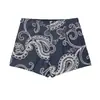 Conjunto de Dos Piezas para Mujer Europeo y Americano Transfronterizo Za Aliexpress Venta Caliente Top sin Mangas Estampado de Alta Calidad con Pantalones Cortos Casuales