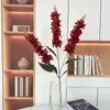 Flores de Jacinto Artificiais de 3 Hastes para Arranjo de Casamento Decoração DIY Ornamentos para Casa Restaurante Adereços de Fotografia