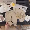 Conjunto de ropa interior térmica de terciopelo Lyocell para niños y niñas, capa base de invierno, ropa de otoño, pantalones de otoño, camiseta interior para niños