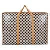 Venda por atacado saco de armazenamento de saco de movimentação portátil snakeskin bolso saco de bagagem robusto saco de armazenamento de saco de grande capacidade
