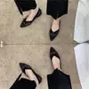 Zapatos Planos de Punta Cuadrada y Boca Baja para Mujer, Nuevo Estilo Verano 2026, Malla de Encaje Hueca, Zapatos de Trabajo de Suela Suave, Mocasines