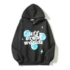 En Stock 2026 Marca de Moda Nicho Americana High Street Sudadera con Capucha con Estampado de Espuma de Letra, Sudadera Unisex Estilo Calle Kanye
