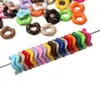 Jenga de Pintura en Aerosol Acrílica Cuentas de Encaje Pulsera DIY Hecha a Mano Collar Accesorios de Joyería Paquete de Materiales
