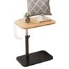Mesa de Cabeceira, Mesa de Centro Móvel com Altura Ajustável, Rack de Armazenamento de Cabeceira para Quarto Sala Sofá, Mesa de Cabeceira, Mesa de Centro Pequena, Mesa Lateral