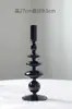 Candelabro/Florero de Vidrio Retro para Foto Ins, Modelo de Habitación de B&B, Adornos Decorativos