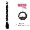 Peluca Clara Trenza Femenina Cola de Caballo Alta Nuevo Estilo Chino Dulce y Fresca Trenzado Giro Natural Boxeo Trenza Larga Doble Cola de Caballo en Stock