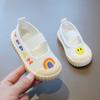 Zapatos de Tela de Suela Blanda Estilo Nuevo Combinan con Todo para Niña Slip-on Antideslizantes de Lona Zapatos de Lona para Guardería de Niña para Bebé