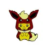 Broche de Aleación de Dibujos Animados de Pokemon Pikachu Insignia Periférica Linda de Anime Accesorio Creativo Unisex Transfronterizo