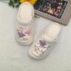 Venta al por mayor del fabricante, dijes para zapatos con forma de pez para gatitos, hebillas de zapato de moda desmontables, material de goma suave engrosado