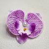 Horquilla artificial de phalaenopsis de primavera Súper de hadas Mori dulce horquilla lateral clip para flequillo de cabello roto venta al por mayor de fábrica