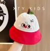 Chapéu de Pescador para Bebê Estilo Coreano Verão Malha Respirável Desenho Animado Super Fofo Chapéu de Sol para Bebê ao Ar Livre para Meninos e Meninas