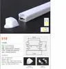 Suministro de fábrica kit de luz de barra dura kit de barra dura led kit de carcasa ranurada de aluminio kit de carcasa de luz de riel multiespecificación