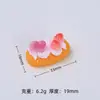 Pastel de Crema de Frutas Juguete de Comida Dibujos Animados Hecho a Mano Accesorios DIY Pegamento de Crema Resina Pequeños Accesorios Materiales Venta al por Mayor