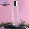 Botella de Agua Aurora en Stock 150ml Botella de Vidrio de Gran Capacidad para Agua, Loción, Esencia, Botella Dosificadora de Vidrio, Botella Cosmética