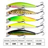 AliExpress venda quente mid-end Mino 8.5cm/7.5g Luya isca suprimentos de pesca simulação isca sem derramamento de tinta