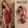 Ropa Interior Sexy para Hombres Weika de Mujer Encaje Tentación Sexy Deseo Puro Uniforme Abierto Ropa Sexy para Dormir B312