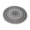 Alfombra de Piso Redonda Tejida con Hilo de Algodón Estampada Artesanal Moderna Simple para Sala de Estar Universal para Cuatro Estaciones Fabricante Venta al por Mayor