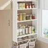 Armário de Parede Multifuncional Armário de Armazenamento de Parede para Casa Armário de Armazenamento Doméstico Artefato Rack de Armazenamento de Cozinha Rack de Armazenamento de Temperos