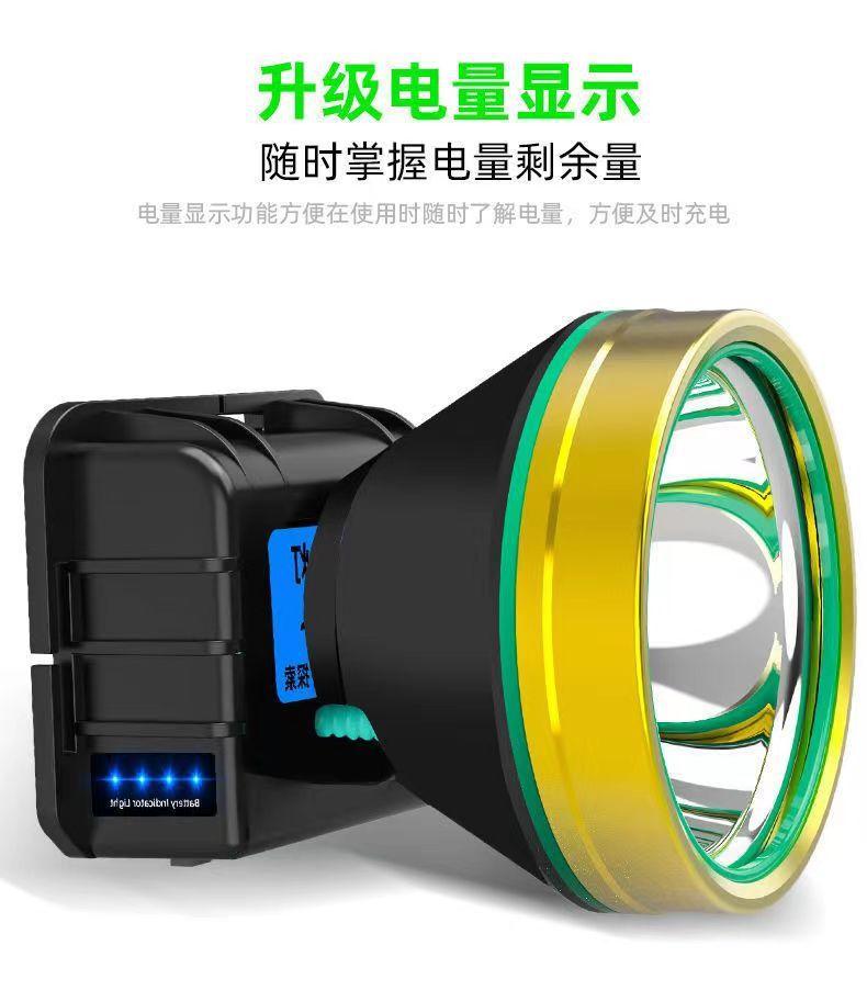 超亮头戴式应急手电筒