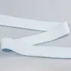Fita de Velcro Elástica 4cm, Alta Elasticidade, Tira de Nylon Macia, Fita Azul Claro, Fornecimento Direto do Fabricante de Acessórios para Vestuário