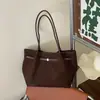Bolso de mano de gamuza transfronterizo, bolso tote estilo retro, nueva colección de invierno, versátil y moderno, gran capacidad