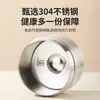 Color Acero Acero Inoxidable 304 Termo para Almuerzo al Vacío Portátil Mini Lonchera de un Solo Compartimento Lonchera Sellada a Prueba de Fugas con Aislamiento para Arroz