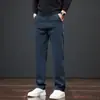 Pantalones Casuales Nuevos para Hombre Primavera y Otoño Rectos Holgados Más Fáciles de Combinar Pantalones de Traje de Negocios Pantalones Largos de Verano de Moda para Hombre Pantalones Largos