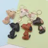 Pingente de Bolsa Fofo de Cachorrinho Snoopy Celebridade da Internet, Chaveiro de Carro Feminino, Ornamento Feito à Mão, Presente para Casal Venda por Atacado