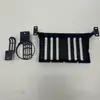 Soporte de Copa Giratorio para Mesa Personalizado Caja de Cables Gancho para Auriculares Combinación Estante de Plástico Caja de Almacenamiento Juego de Tres Piezas