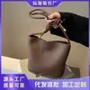 Bolsa de axila de alta qualidade feminina 2024 nova moda bolsa de ombro trabalho viajante couro macio grande capacidade bolsa balde