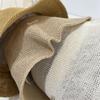 Chapéu de pescador de papel simples, estilo japonês, primavera e verão, chapéu de malha com proteção solar infantil, chapéu de rua casual e moderno