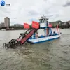 Barco de Salvamento de Basura Fluvial de Hubei, Barco de Limpieza de Superficie de Agua Totalmente Automático, Cortacésped Subacuático para Limpieza y Recolección de Pasto Acuático