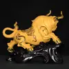 Fábrica Jishanyuan Venta al por mayor de Adornos de Vaca de Resina con Buena Fortuna, Vitrinas para Estudio, Decoraciones para Oficina Tienda Sala de Estar