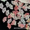 Abanico Hueco Antiguo de Dos Colores Color Mágico Pasador de Pelo DIY Hecho a Mano Pasador Niang Accesorios DIY Hechos a Mano Pulsera Funda de Teléfono