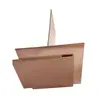 Lámina/Placa Compuesta de Cobre y Aluminio de 2MM / Pieza de Transición de Cobre y Aluminio / Junta de Cobre y Aluminio / Placa de Cobre y Aluminio Soldable a Estaño 100 Otro