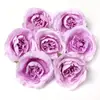 Flor artificial peônia retrô Botão acessórios DIY feitos à mão com cenário de parede de flores de casamento decoração de pulseira estilo pintura a óleo