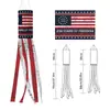 Amazon Cross-Border EUA 250º Aniversário Bandeira Cata-vento Decoração Externa de Jardim Bandeira Pendurada para Direção do Vento Cata-vento do Dia da Independência