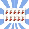 Artículos de Apoyo para el Fan Meeting de Liang Jingru de 1 pulgada para Foto de Identificación con Fotos, Mismo Estilo que en Douyin