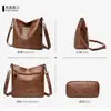 Bolsa Saco Feminina Simples, Bolsa de Ombro Moda Transfronteiriça Novo Estilo, Bolsa para Mãe de Meia-Idade, Bolsa Transversal de Alta Qualidade com Grande Capacidade