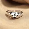 Anillo Abierto de Oso Lindo Único de Nicho Más Vendido Transfronterizo para Mujeres, Anillo Simple con un Toque de Alta Gama, Joyería para el Dedo Índice al por Mayor
