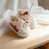 Boneca de pelúcia Mia batata espanhola 24cm com vestido de balé de tule rosa 20cm, sapatos novos de couro com tira em T e sapatos de lona