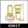 Fábrica de ganchos para cordão atacado metal espessado rotativo colorido fita gancho 8mm cordão de celular fecho bico de águia
