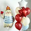 Chapéus de Festa Fofos Mais Vendidos no Exterior, Balões de Animais, Estrelas de Látex Macaron, Decorações para Fotos de Aniversário Infantil