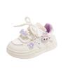 Zapatos de Niña Tenis para Niños 2025 Nuevo Primavera y Otoño Casual Versátil Zapatos Deportivos Suela Suave Zapatos Blancos de Princesa para Niñas