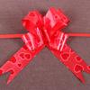 Venta al por mayor de fábrica decoración de coche de boda flor de mano lazo grande de 5 cm embalaje de regalo suministros de decoración para manija de puerta de coche
