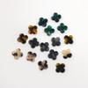 Ácido acético moda moda generosos pendientes de flor de ciruelo tocado diy parche hecho a mano material de accesorios acrílicos venta al por mayor